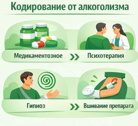 кодирование от алкоголизма в Приволжске Санати